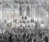 General W. T. Sherman presented to the United States Congress, January 20, 1866, artist's impression, detail