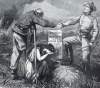 "Compromise With the South," September 1864, Thomas Nast, Harper's Weekly, detail