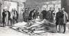 Coroner's Jury aboard the steamer "St. John," following the October 29, 1865 disaster, artist's impression