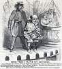"Scene From a Played Out Pantomime," cartoon, Frank Leslie's Illustrated Newspaper, December 16, 1865.
