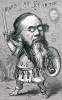 Edwin McMasters Stanton, April 1866, Thomas Nast cartoon