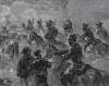 The "Beefsteak Raid," Prince George County, Virginia, September, 1864, artist's impression, detail
