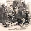 Murdered soldier in Twenty-Second Street, New York City, July 1863, artist's impression