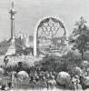 Dedication of the Odd Fellows Monument, Baltimore, Maryland, September 20, 1865, artist's impression, detail