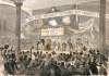 Meeting in support of the Monroe Doctrine, Cooper Union, New York City, January 6, 1866, artist's impression