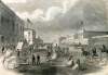 Denver, Colorado, late 1865, artist's impression, zoomable image