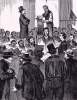 Draft drawings resuming in New York City's Sixth District, August 19, 1863, artist's impression, further detail 