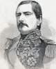 General Geraldo Barrios, former president of El Salvador, artist's impression