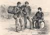 "Drummer Boys," Edwin Forbes, copper plate etching, 1876