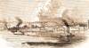 Dubuque, Iowa, 1861, artist's impression