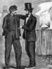 Soldiers casting their ballots on Election Day, Army of the Potomac, November 8, 1864, artist's impression, further detail