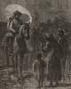 "Negroes Escaping Out of Slavery," Alfred R. Waud, Harper's Weekly, May 1864, further detail