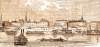 Evansville, Indiana, 1861, artist's impression