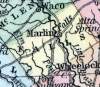 Falls County, Texas, 1857
