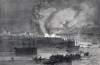 Fire in Constantinople, Turkey, September 5, 1865, artist's impression