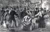 Fulton Fish Market, New York City, October 1865, artist's impression, detail