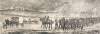 "A Flank March Across Country during a Thunder Shower," Edwin Forbes, copper plate etching, 1876, zoomable image