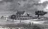 Military Headquarters, Campbell House, Folly Island, South Carolina, July 1863, artist's impression