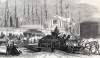 Fulton Fish Market Building, South Street, New York City, October 1865, artist's impression, detail