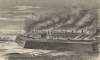 Evacuation of Fort Moultrie, South Carolina, December 1860, artist's impression, zoomable image