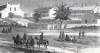 Fort Smith, Arkansas, October 1865, artist's impression, detail