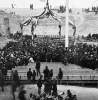 Preparations for the Flag Raising Ceremony at Fort Sumter, South Carolina, April 14, 1865, detail