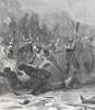 "The Massacre at Fort Pillow," April 12, 1864, artist's impression, further detail