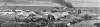 Fort Powell, Mobile Bay, Alabama, July, 1864, after its destruction, artist's impression, detail