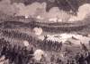 Attempt to storm Fort Wagner, South Carolina, July 18, 1863, artist's impression, detail