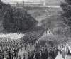 Union Cavalry on Capitol Hill, Grand Review of the Army, May 23, 1865, artist's impression, detail