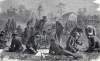 U.S. Soldiers at Leisure, July 1865, artist's impression