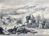 Battle of Gettysburg, July 3, 1863, artist's impression for French magazine, zoomable image
