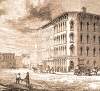 Grand Rapids, Michigan, 1861, artist's impression