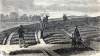 Soldiers' Graves, Gettysburg Cemetery, Gettysburg, Pennsylvania, April 1866, artist's impression