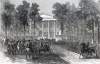 Captured Confederate artillery displayed at the War Department, October 29, 1864, artist's impression, zoomable image