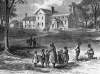 Home of former Virginia Governor Henry Wise, near Norfolk, Virginia, artist's impression, detail