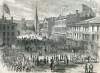 Hamilton, Ontario, March 1866, artist's impression