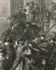 "Return of Veteran Volunteers on Furlough," Daniel R. Knight, Harper's Weekly, January 1864, artist's impression, detail