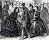 Citizens Seeking Assurances, Jersey City "Ghost" Hoax, Jersey City, New Jersey, September 1865, artist's impression, detail