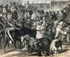 The Hoboken Street Ferry, New York City, June 1866, artist's impression, detail