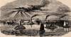 Jersey City, New Jersey, 1861, artist's impression