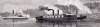 U.S. gunboats in action against Confederate batteries on the James River, August 4, 1863, artist's impression, detail
