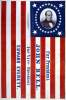 "For President John Bell For Vice-President Edward Everett," campaign banner, 1860