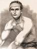 Joshua Ward, Champion Sculler of America, 1863, artist's impression