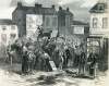 Irish migrants departing Cahersiveen, County Kerry, 1865, artist's impression