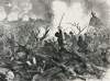 Union capture of Fort De Russy, Lousiana, March 15, 1864, artist's impression, detail