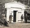 President Abraham Lincoln's Tomb, Oak Ridge Cemetery, Springfield, Illinois, May, 1865, detail