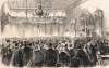 President-Elect Lincoln addresses the Ohio State Legislature, February 13, 1861, artist's impression