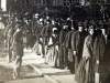 Crowds waiting to view the remains of President Lincoln, State Capitol, Springfield, Illinois, May 3, 1865, zoomable detail