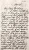 Mary Todd Lincoln to Abraham Lincoln, November 2, 1862 (page 1)